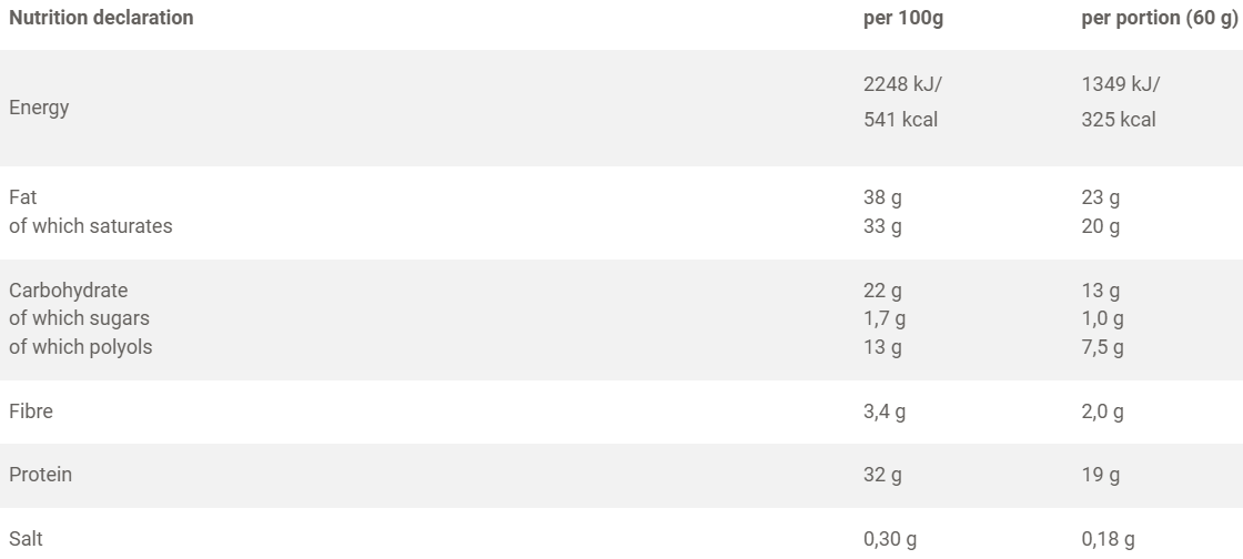 protein snack 60gr الیمپ خاورمیانه