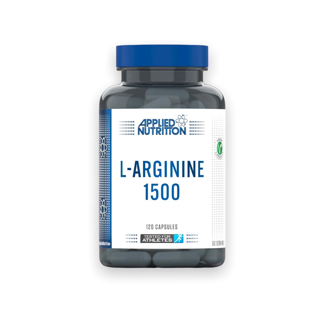 آرژنین اپلاید نوتریشن 1500 میلی‌گرم 120 عددی طرح جدید Applied Nutrition L Arginine