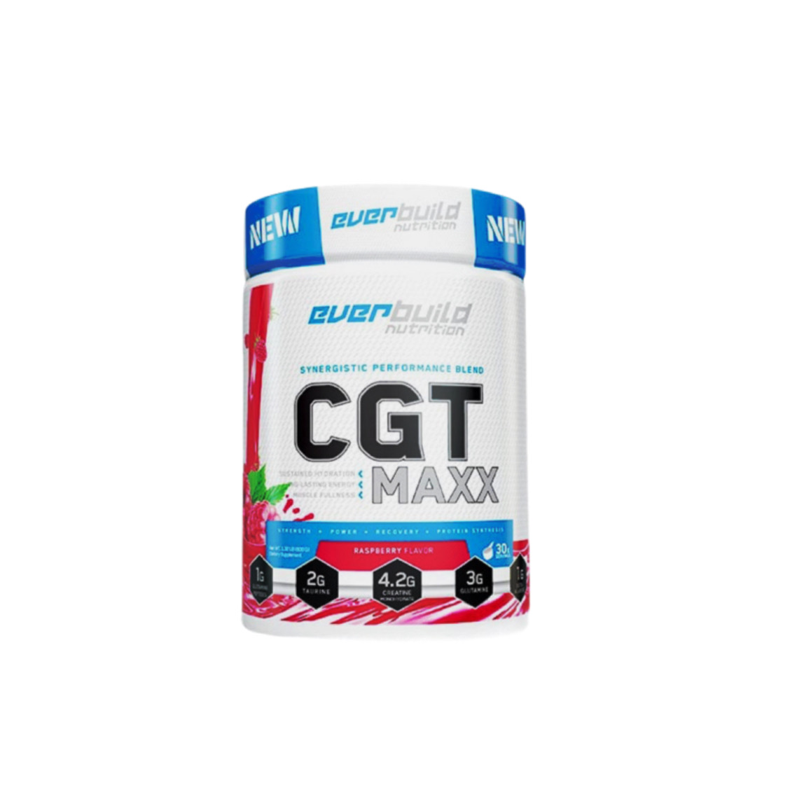 EVERBUILD CGT – سی جی تی اوربیلد ۶۰۰ گرم، مکمل کراتین گلوتامین تورین