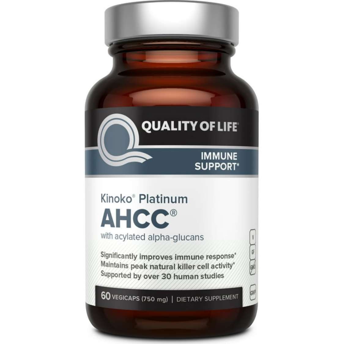 AHCC Kinoko Platinum مکمل طبیعی تقویت سیستم ایمنی