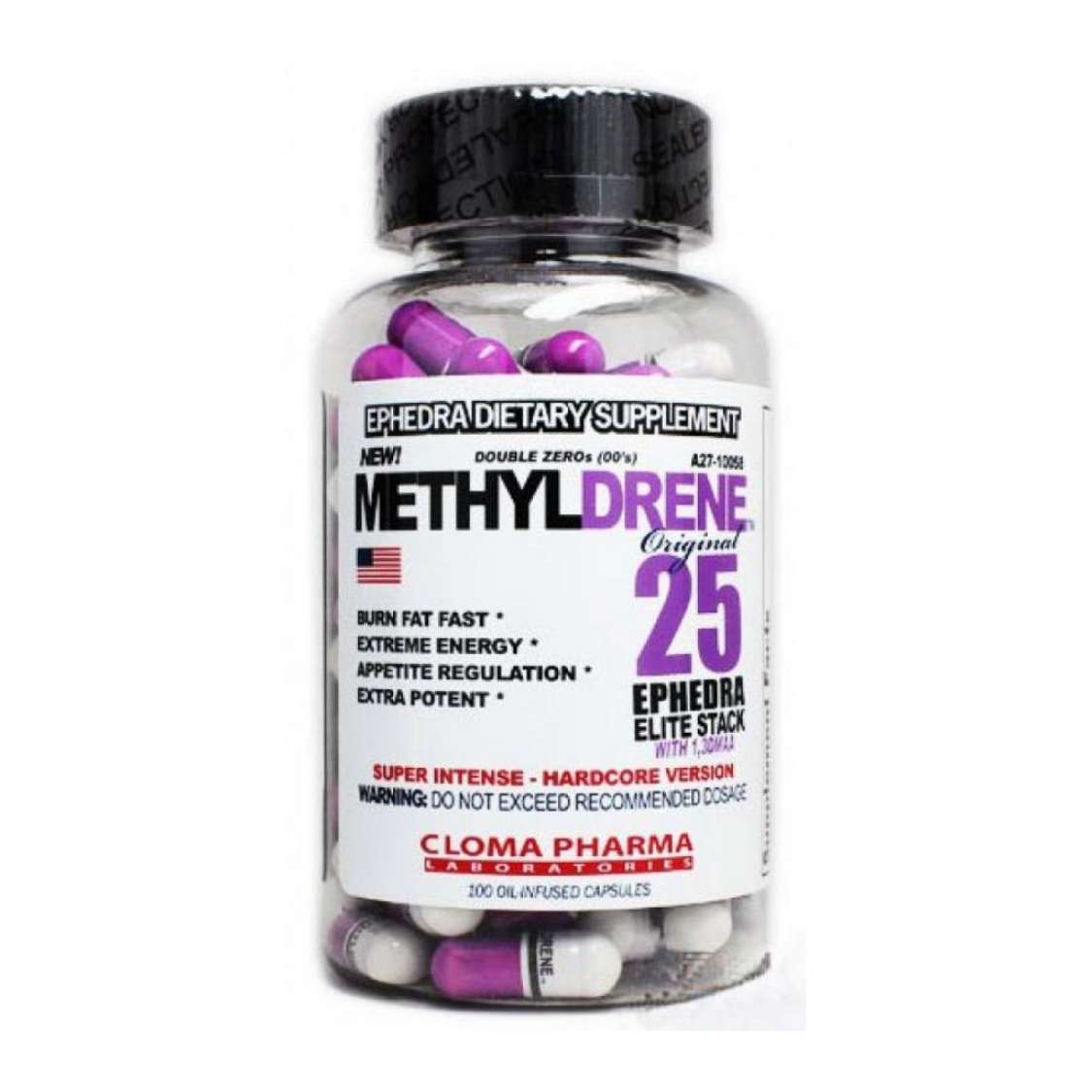 متیل‌درن الایت استک کلما فارما 100 کپسول Methyledrene Elite Stack